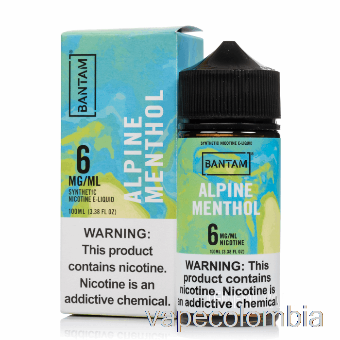 Kit Completo De Vapeo Alpino Mentol - Bantam Vape - 100ml 6mg